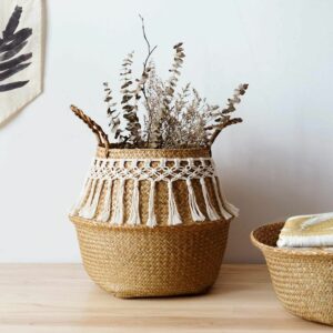 Decorative Baskets (Type: Seagrass)