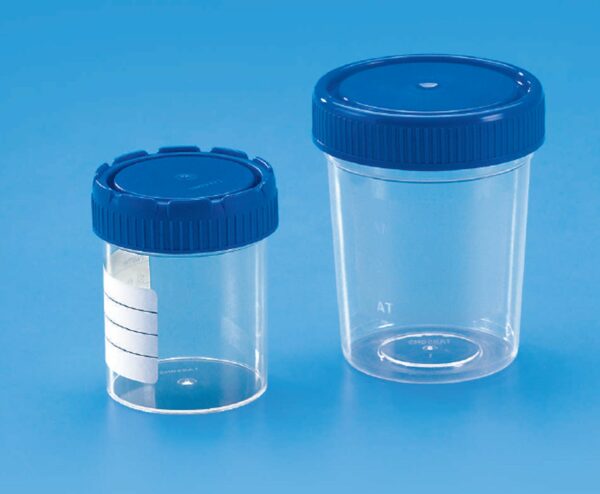 Plastic Laboratory Sample Containers