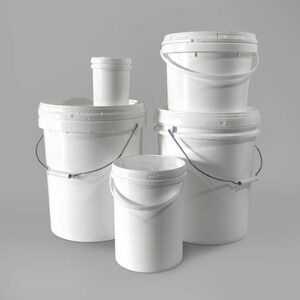 Plastic Pails with Lids