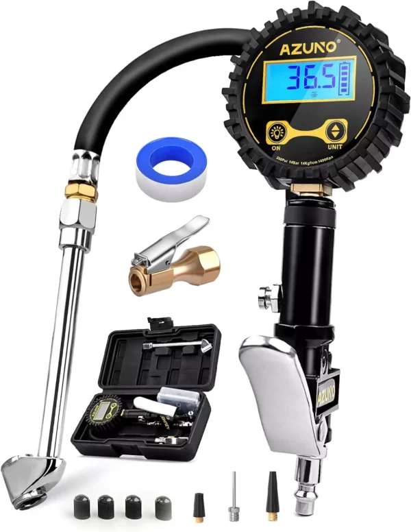 Digital Tire Gauge Inflator 200 PSI